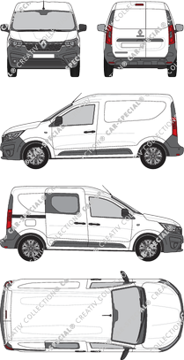 Renault Express, actueel (sinds 2021) (Rena_883)