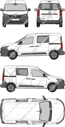 Renault Express, actueel (sinds 2021) (Rena_884)
