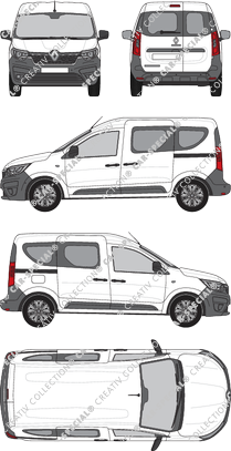 Renault Express, actueel (sinds 2021) (Rena_889)