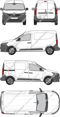 Renault Express, actueel (sinds 2021) (Rena_891)