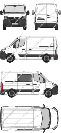 Renault Master van/transporter, current (since 2019) (Rena_893)