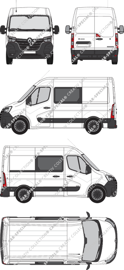 Renault Master furgón, 2019–2024 (Rena_897)