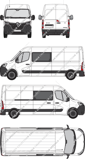 Renault Master Kastenwagen, 2019–2024 (Rena_906)