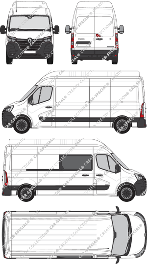 Renault Master van/transporter, current (since 2019) (Rena_907)