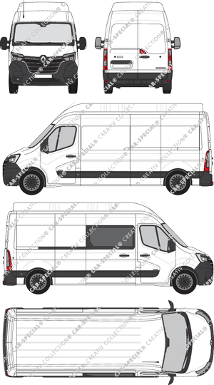 Renault Master Kastenwagen, 2019–2024 (Rena_907)