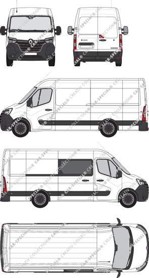 Renault Master fourgon, actuel (depuis 2019) (Rena_910)