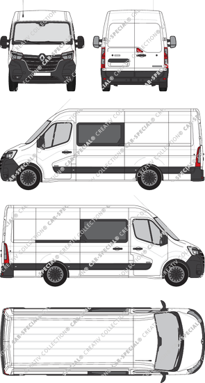 Renault Master van/transporter, current (since 2019) (Rena_912)