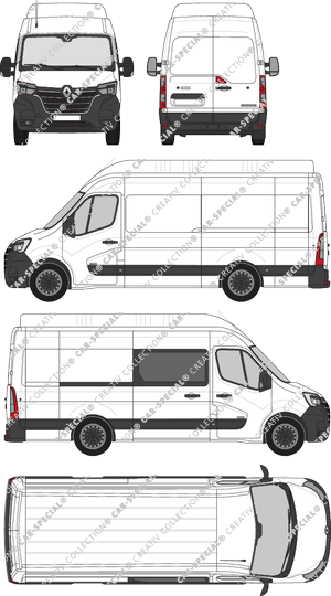 Renault Master Kastenwagen, 2019–2024 (Rena_913)