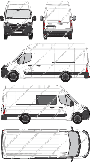 Renault Master van/transporter, current (since 2019) (Rena_914)