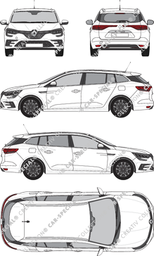 Renault Mégane Grandtour, actuel (depuis 2020) (Rena_930)