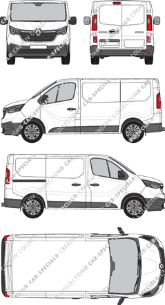 Renault Trafic van/transporter, current (since 2022) (Rena_936)