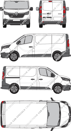 Renault Trafic van/transporter, current (since 2022) (Rena_936)