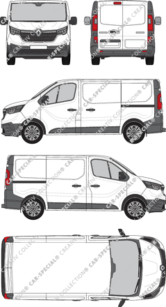 Renault Trafic van/transporter, current (since 2022) (Rena_937)