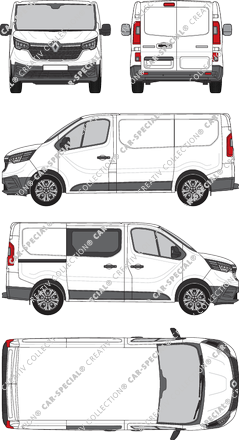 Renault Trafic van/transporter, current (since 2022) (Rena_940)