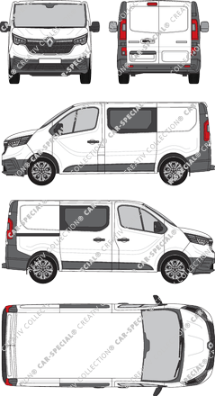 Renault Trafic van/transporter, current (since 2022) (Rena_942)