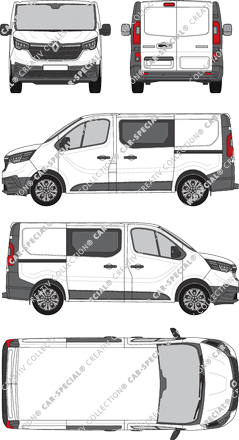 Renault Trafic van/transporter, current (since 2022) (Rena_943)