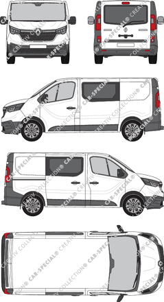 Renault Trafic van/transporter, current (since 2022) (Rena_951)