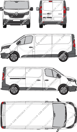 Renault Trafic fourgon, actuel (depuis 2022) (Rena_955)