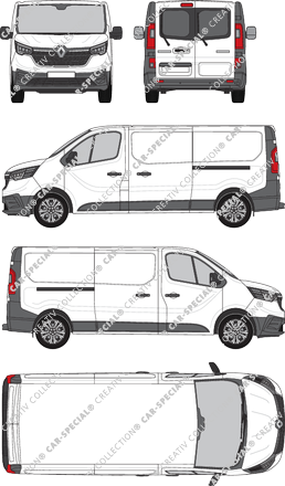 Renault Trafic fourgon, actuel (depuis 2022) (Rena_958)