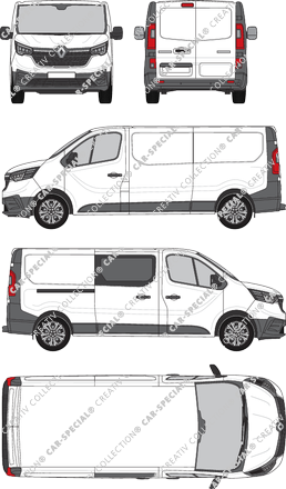 Renault Trafic van/transporter, current (since 2022) (Rena_959)