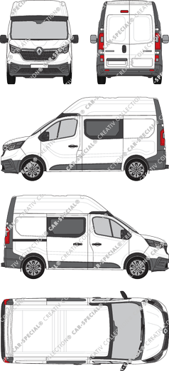 Renault Trafic furgón, actual (desde 2022) (Rena_981)