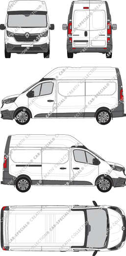 Renault Trafic Kastenwagen, aktuell (seit 2022) (Rena_985)