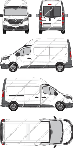 Renault Trafic furgone, attuale (a partire da 2022) (Rena_987)