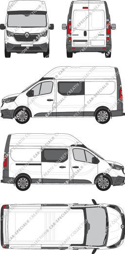 Renault Trafic van/transporter, current (since 2022) (Rena_991)