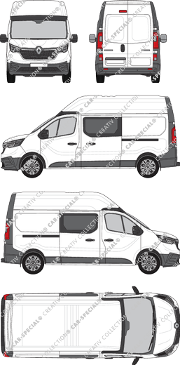 Renault Trafic furgone, attuale (a partire da 2022) (Rena_992)