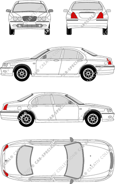 Rover 75, sedan, 4 Doors