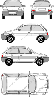 Rover 100, 1990–1994 (Rove_002)