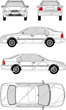 Rover 400, Limousine, 4 Doors