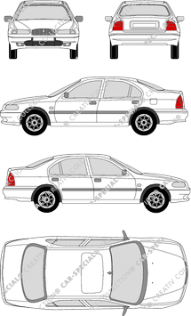 Rover 400, sedan, 4 Doors