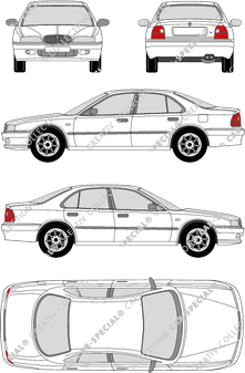 Rover 600, Limousine, 4 Doors
