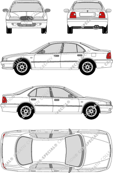 Rover 600 Limousine (Rove_008)