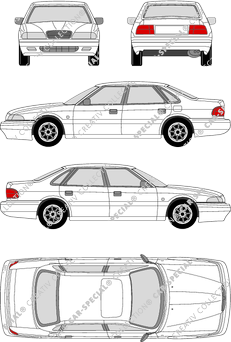 Rover 800, sedan, 4 Doors