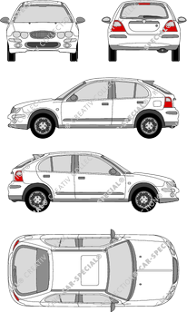 Rover 25, Kombilimousine, 5 Doors