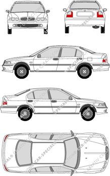 Rover 45, Limousine, 4 Doors