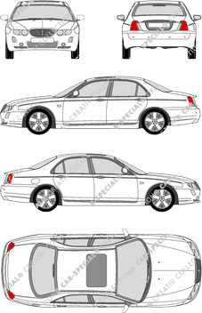 Rover 75 berlina, 2004–2005 (Rove_022)