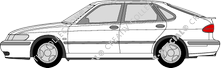 Saab 9-3, 1998–2003