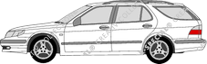 Saab 9-5 Station wagon, 1997–2005