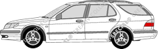 Saab 9-5 break, 1997–2005