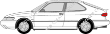 Saab 900 Coupé, 1993–1998