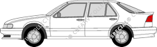 Saab 9000 Hatchback, 1991–1998