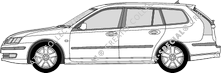 Saab 9-3 SportCombi, 2005–2007