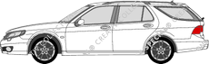 Saab 9-5 SportCombi personenvervoer, 2006–2010
