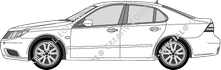 Saab 9-3, 2007–2011