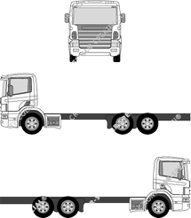 Scania P-Serie Chasis para superestructuras (Scan_002)