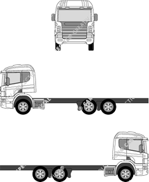 Scania P-Serie Chasis para superestructuras (Scan_004)