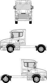 Scania T-Serie Hauber, Series 4, Hauber, tractor unit